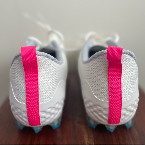 Nike Alpha Huarache 8 Pro Lacrosse White Cleats CW4439-116 Men's Size 12 - Picture 6 of 8